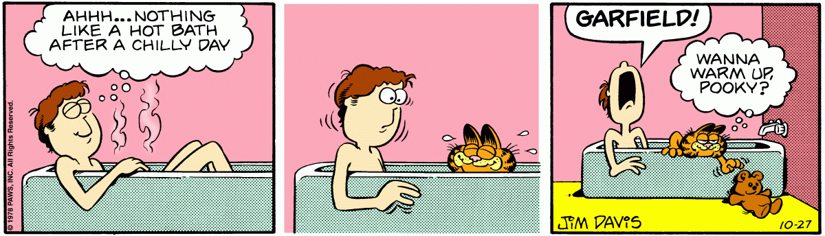 Garfield, October 27, 1978