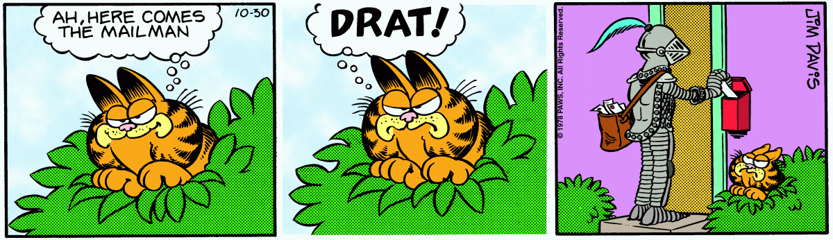 Garfield, October 30, 1978