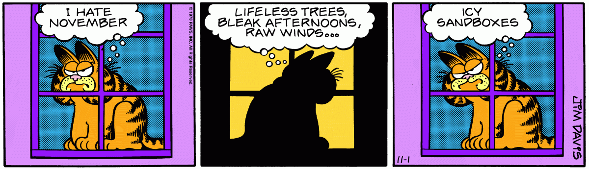 Garfield, November 1, 1978