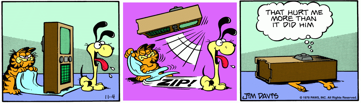 Garfield, November 4, 1978