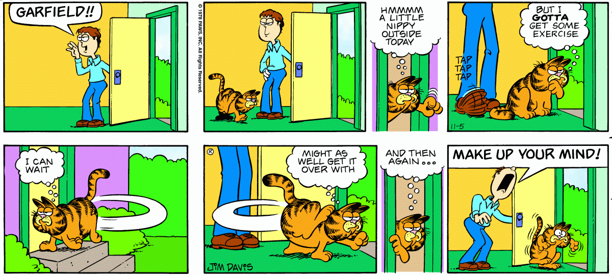Garfield, November 5, 1978