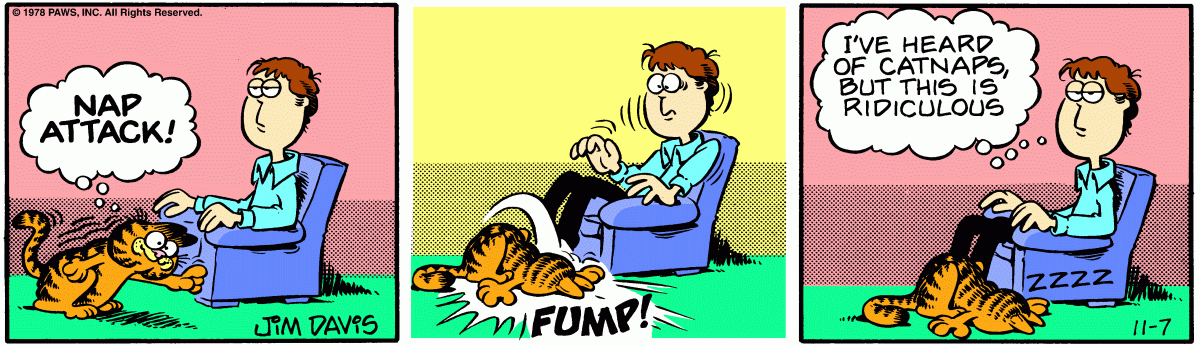 Garfield, November 7, 1978