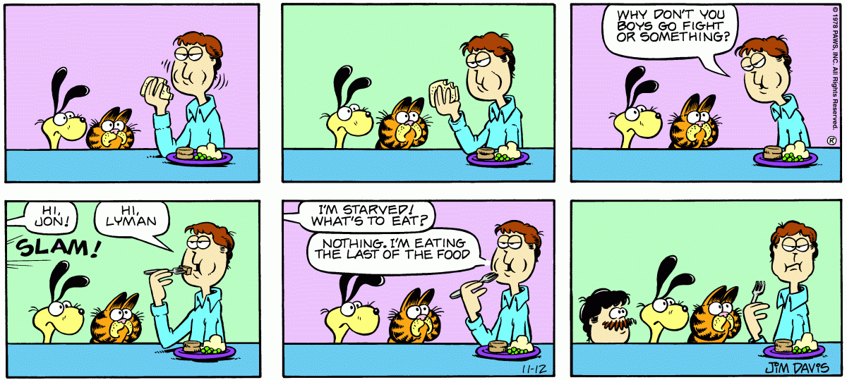 Garfield, November 12, 1978