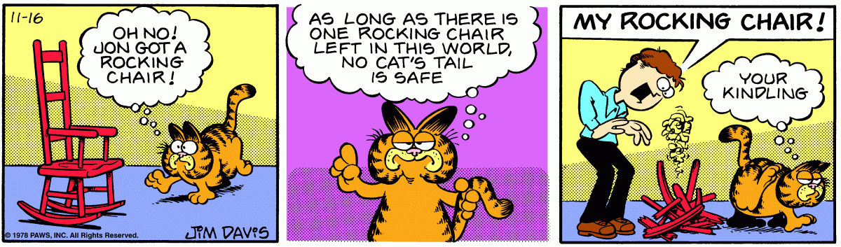 Garfield, November 16, 1978