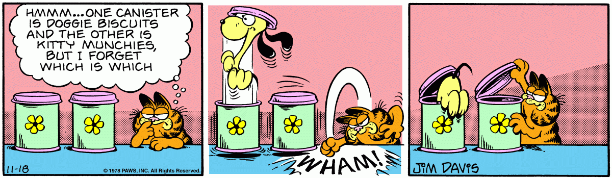 Garfield, November 18, 1978