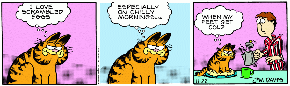 Garfield, November 22, 1978