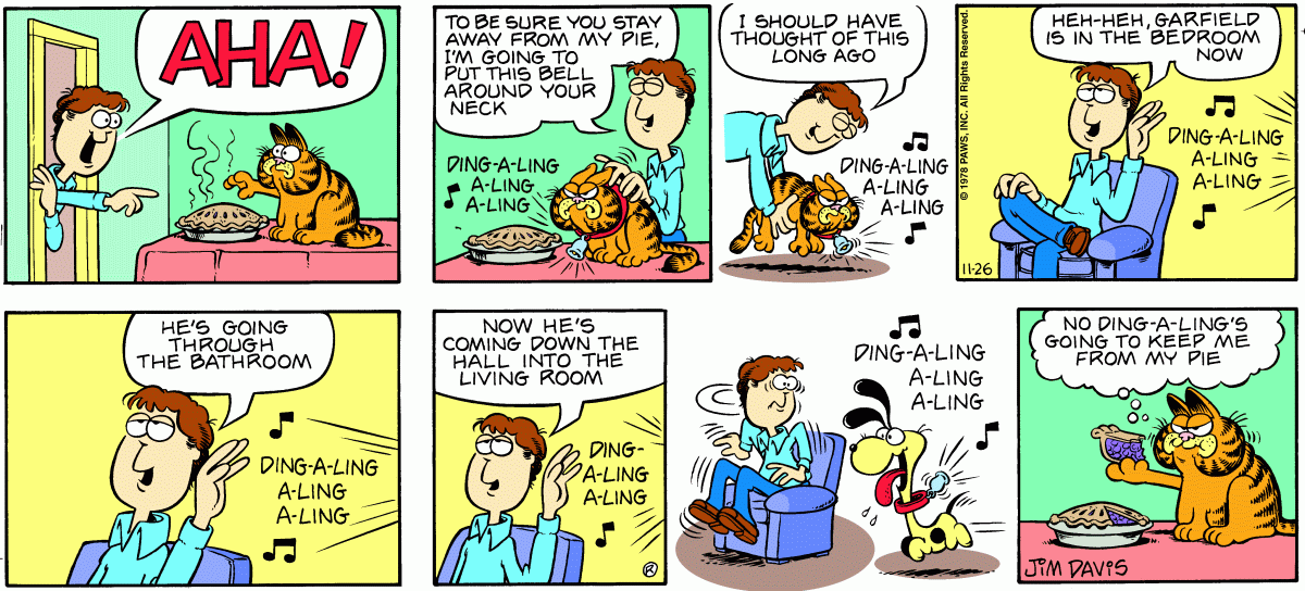 Garfield, November 26, 1978