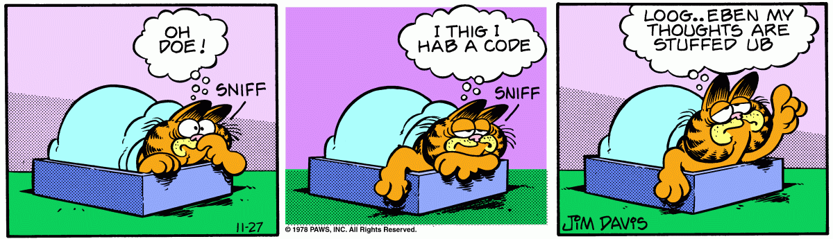 Garfield, November 27, 1978