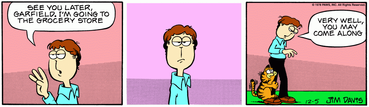 Garfield, December 5, 1978