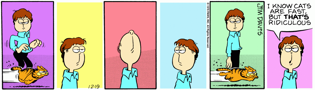 Garfield, December 19, 1978