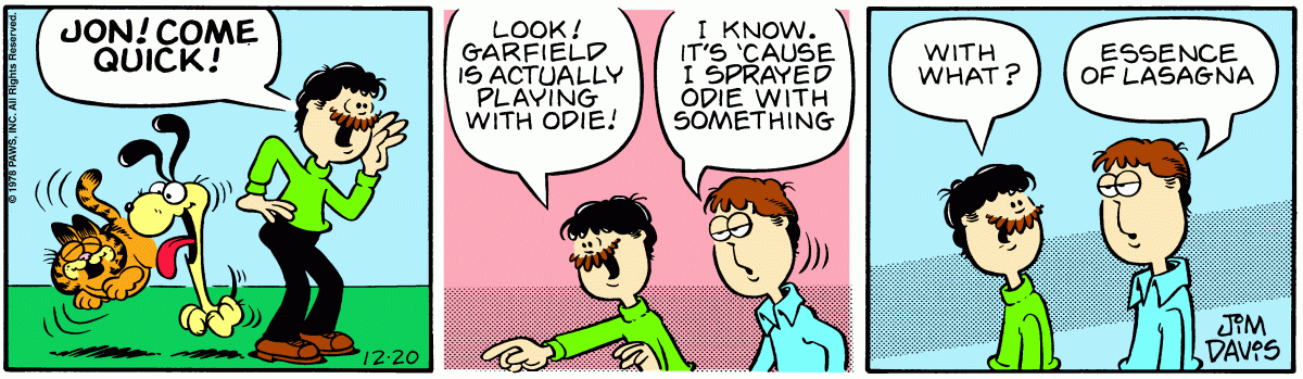 Garfield, December 20, 1978