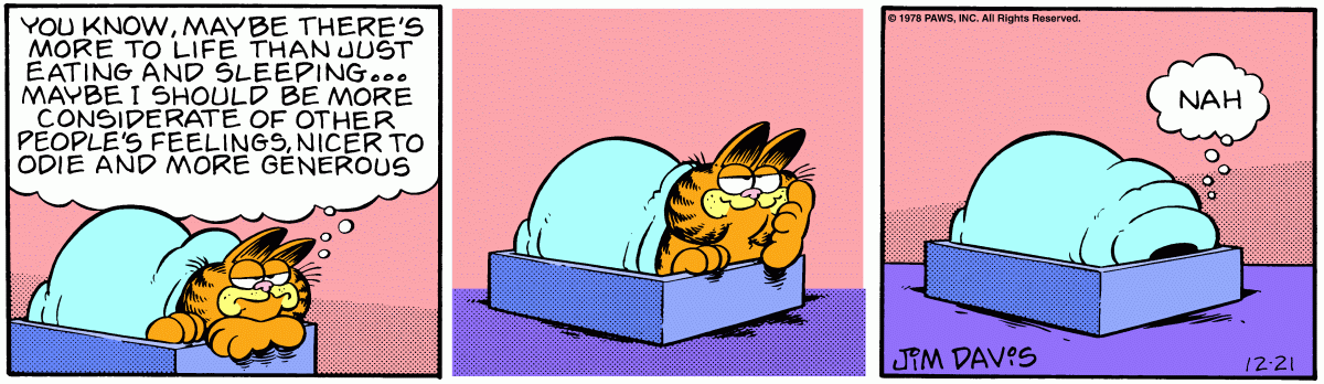 Garfield, December 21, 1978