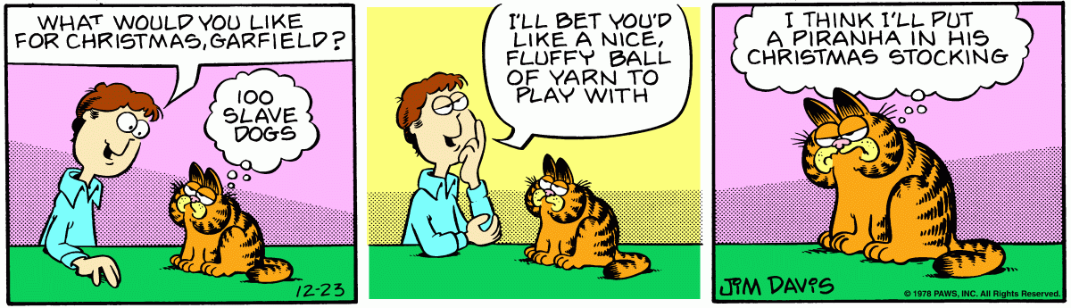 Garfield, December 23, 1978