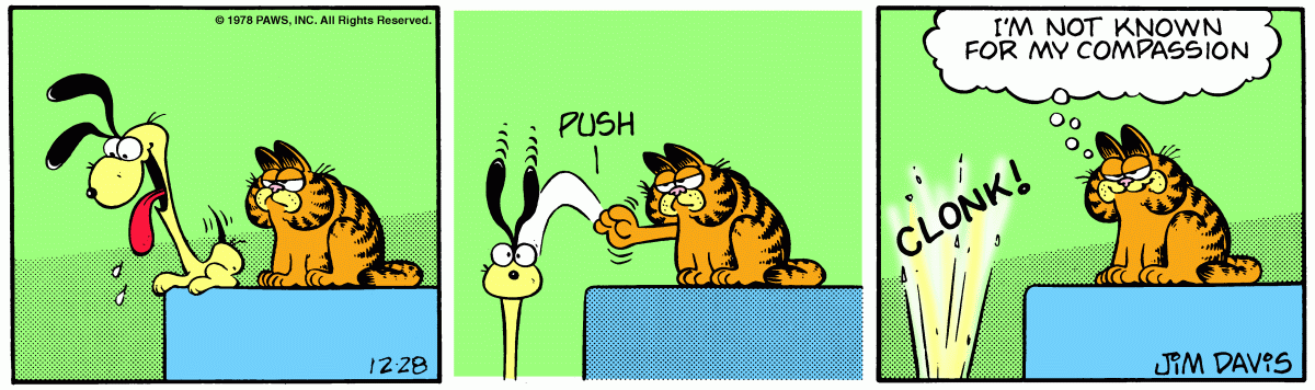 Garfield, December 28, 1978