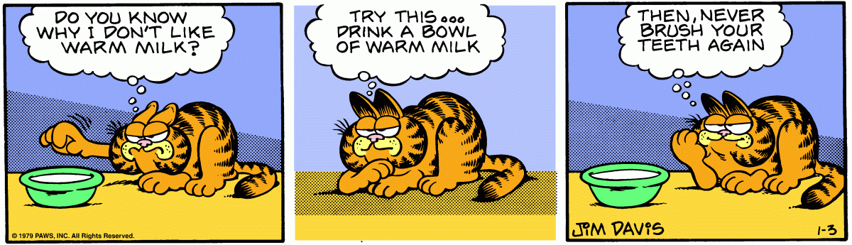Garfield, January 3, 1979