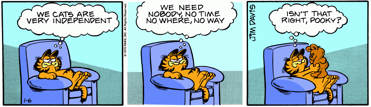 Garfield, January 6, 1979