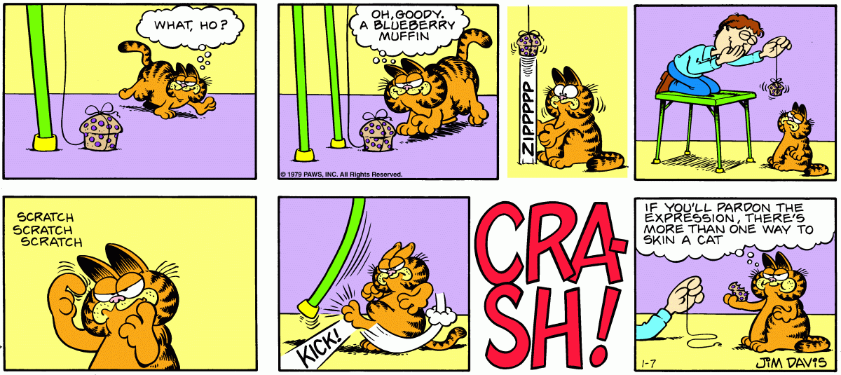 Garfield, January 7, 1979