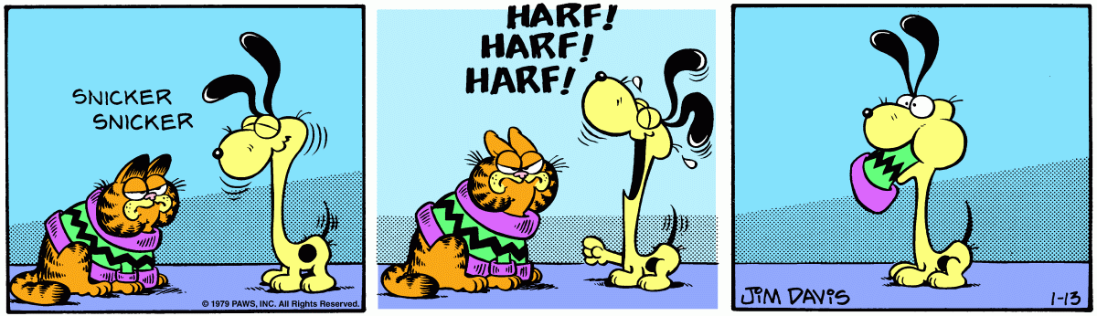 Garfield, January 13, 1979