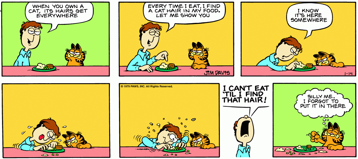 Garfield, January 14, 1979