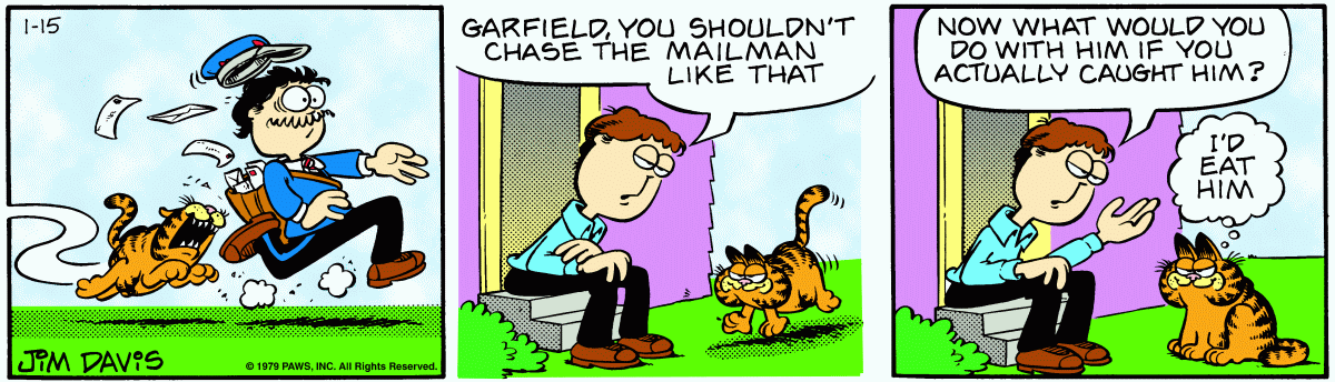 Garfield, January 15, 1979