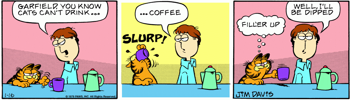 Garfield, January 16, 1979