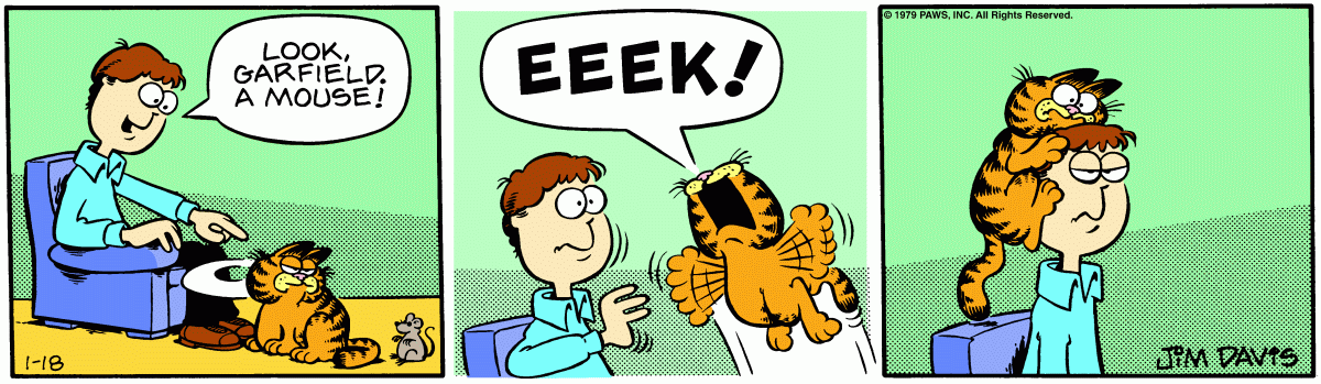 Garfield, January 18, 1979