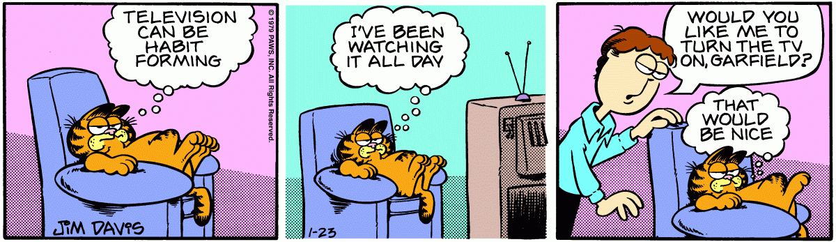 Garfield, January 23, 1979