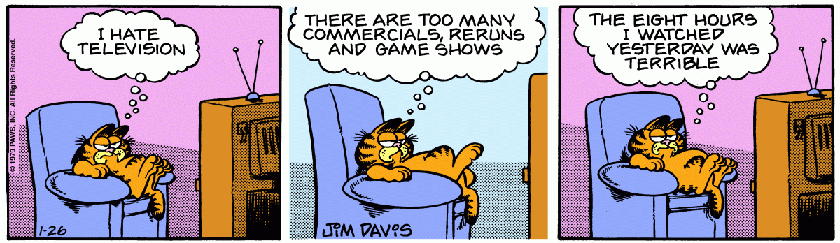 Garfield, January 26, 1979