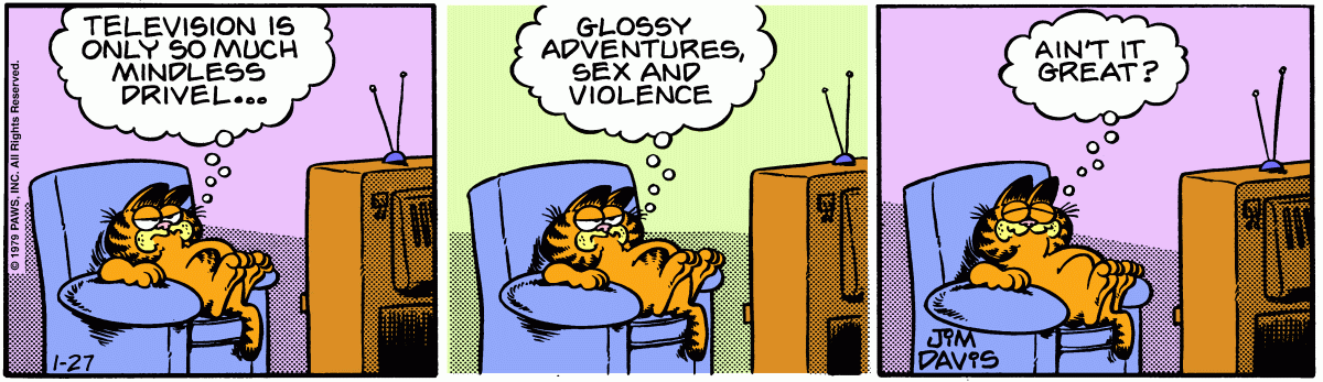 Garfield, January 27, 1979