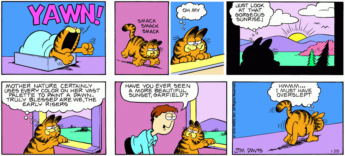 Garfield, January 28, 1979