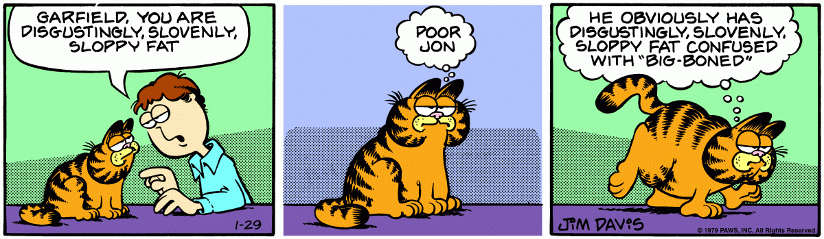 Garfield, January 29, 1979
