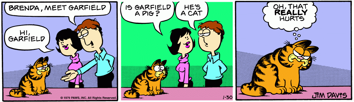 Garfield, January 30, 1979