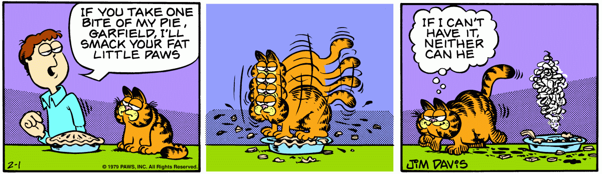 Garfield, February 1, 1979