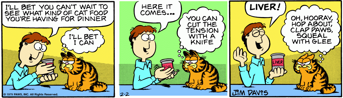 Garfield, February 2, 1979
