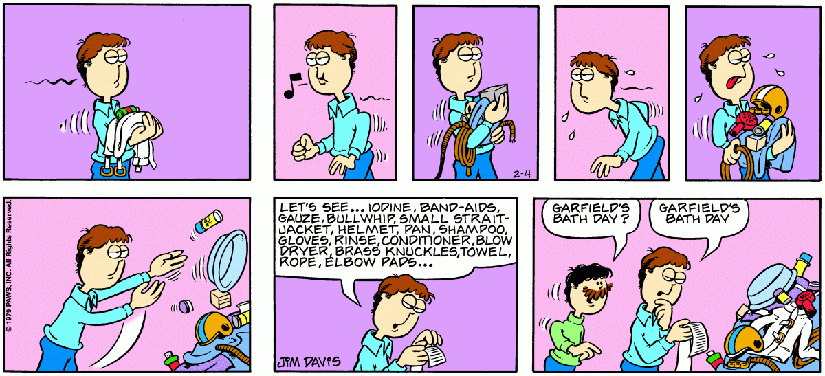 Garfield, February 4, 1979
