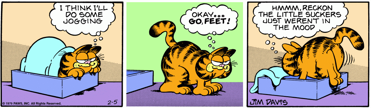 Garfield, February 5, 1979
