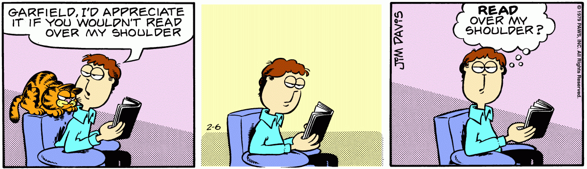 Garfield, February 6, 1979