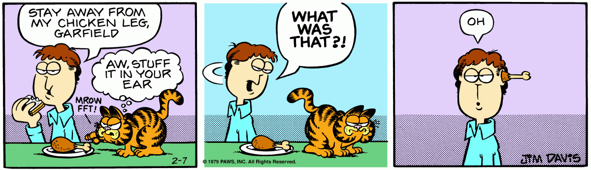 Garfield, February 7, 1979