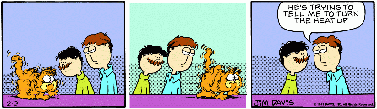 Garfield, February 9, 1979