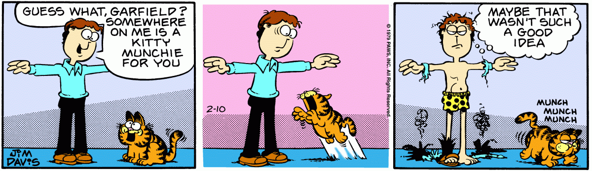 Garfield, February 10, 1979