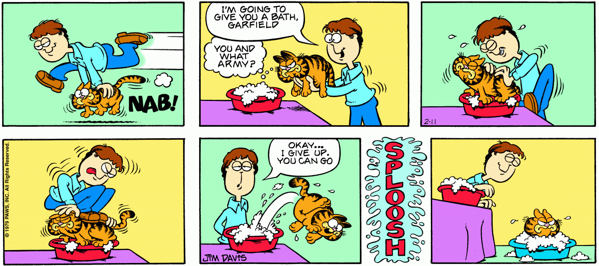Garfield, February 11, 1979