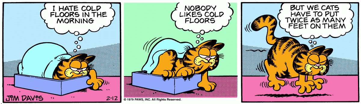 Garfield, February 12, 1979