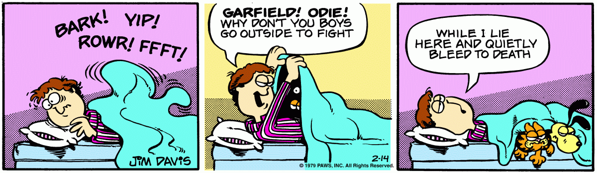 Garfield, February 14, 1979