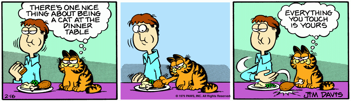 Garfield, February 16, 1979
