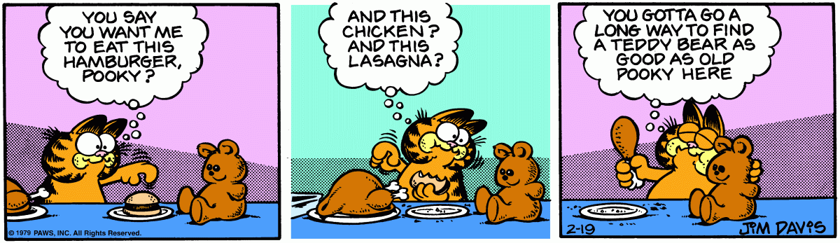 Garfield, February 19, 1979