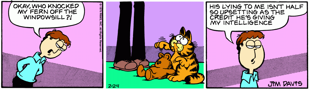 Garfield, February 24, 1979