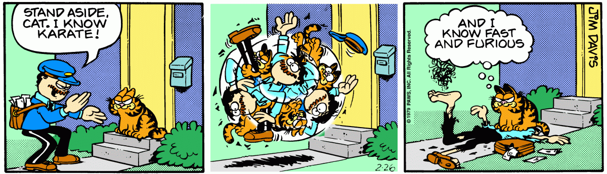 Garfield, February 26, 1979