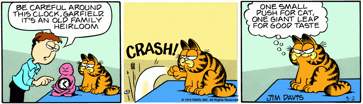 Garfield, March 2, 1979