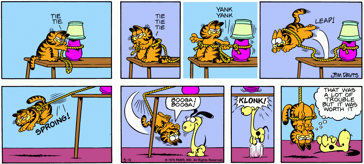Garfield, March 4, 1979