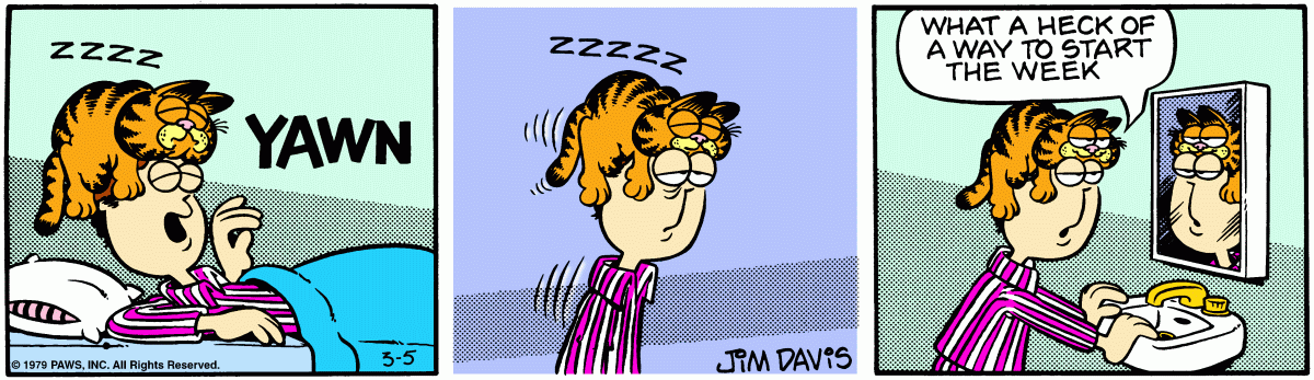 Garfield, March 5, 1979